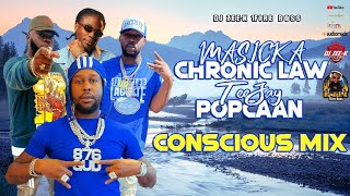 Chronic Law, Popcaan, Teejay, Masicka  Mixtape 2024 | Conscious & Positive Songs {DJ ZEE K}