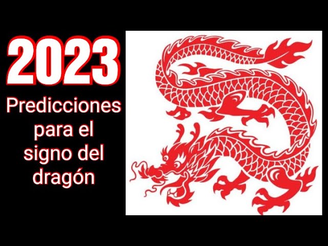 Horóscopo chino 2023: predicciones para el signo del Dragón