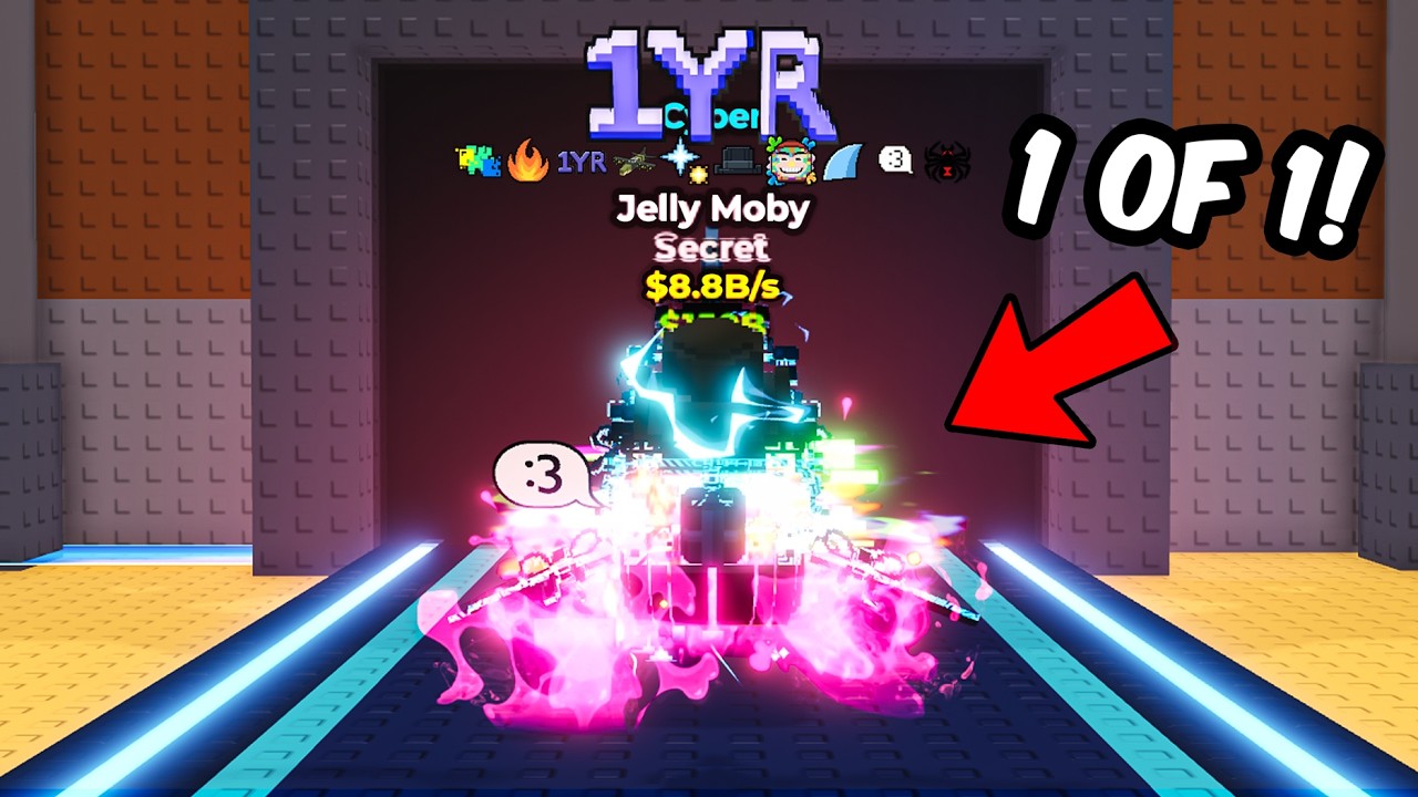 I Crafted a 1 OF 1 CYBER JELLY MOBY in Roblox Steal a Brainrot!