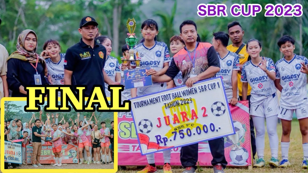 Final SBR CUP 2023 Sepak Bola Wanita | Blado Adventure Vs PFK Angels Pekalongan