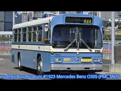 Sydney Bus Museum #1923 Mercedes Benz O305 (PMC 'MkI')