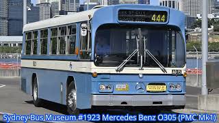 Sydney Bus Museum #1923 Mercedes Benz O305 (PMC 'MkI')