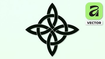 How to Draw the Witches Knot in Affinity Vector Studio