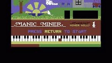 Manic Miner Review for the Commodore 64 by John Gage