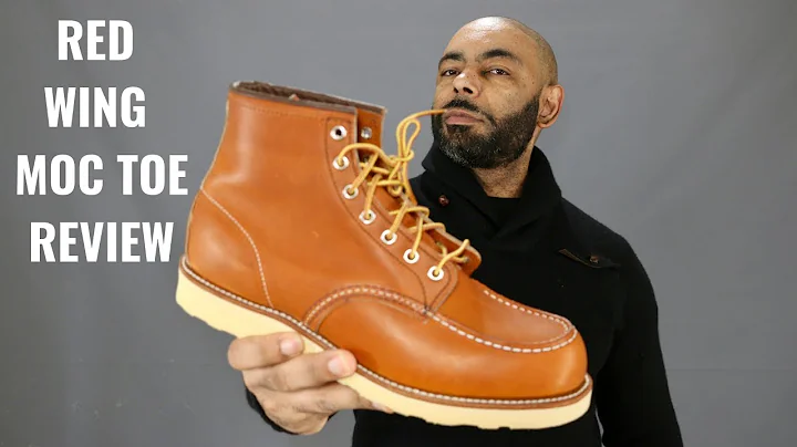 Red Wing 6 Inch Moc Toe Boot Unboxing And Review