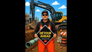 Detour Ahead! Catch basin replacement 