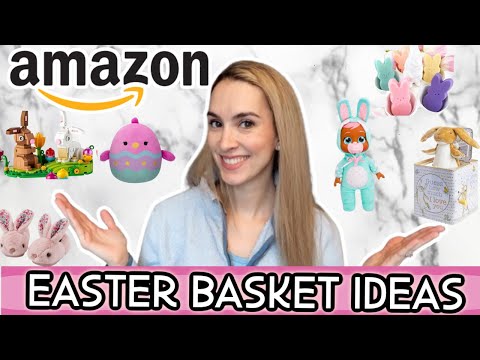 Video: Amazon Easter Basket Ideas 2024 ?? Last Minute Gifts Baby Toddler Kid Easter Baskets