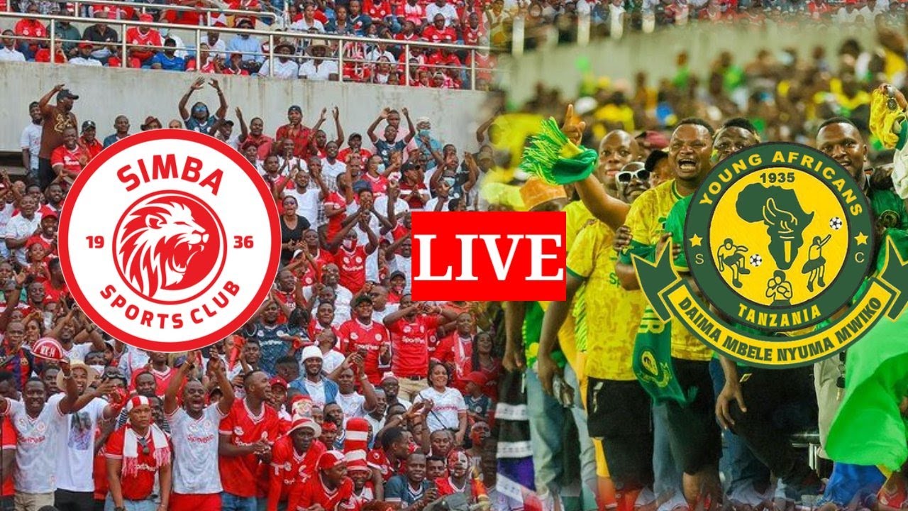 🔴LIVE : SIMBA Vs YANGA TAZAMA Mbwembwe za mashabiki wa SIMBA na YANGA ...