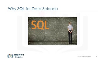Why SQL?  - Databases and SQL for Data Science by IBM #1