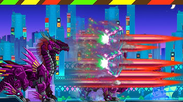 Lắp ráp robot Khủng long chiến đấu | Robot Twin Headed Dragon