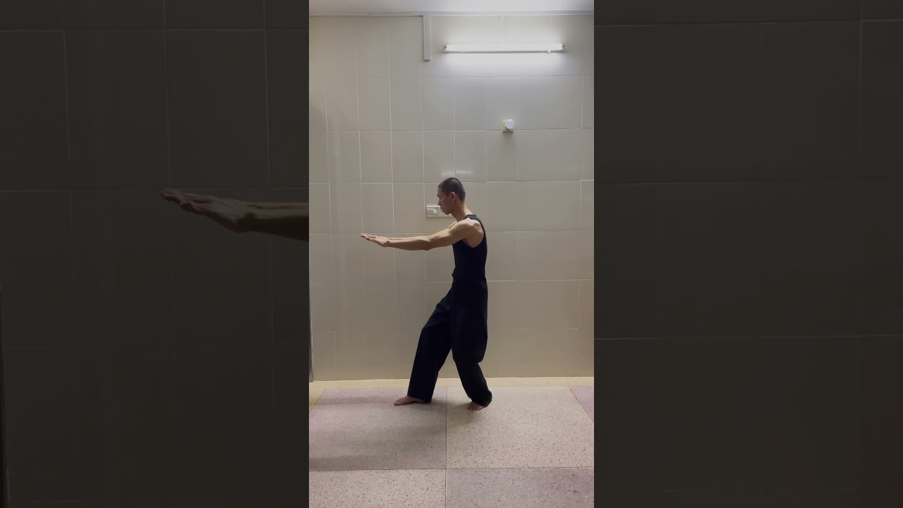 詠春拳-寻桥基本式三（右） - YouTube