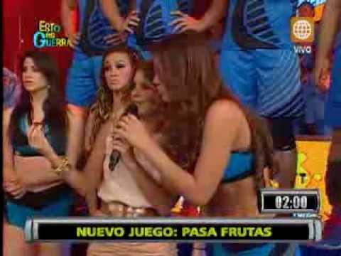 Esto es Guerra: Jazmín se molesta por juego entre Michelle y Gino Assereto - 22/08/2013
