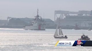 Coast Guard crew returns to Boston after 65-day deployment