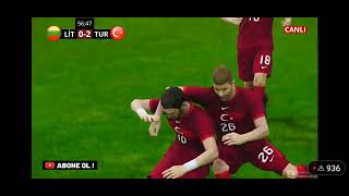 Türkiye Litvanya maçı özeti (serdar dursun golü Türkiye maçı)