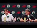 Brad Stevens & Bill Chisholm discuss Jaylen Brown trade