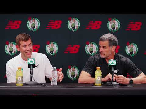 Brad Stevens & Bill Chisholm discuss Jaylen Brown trade