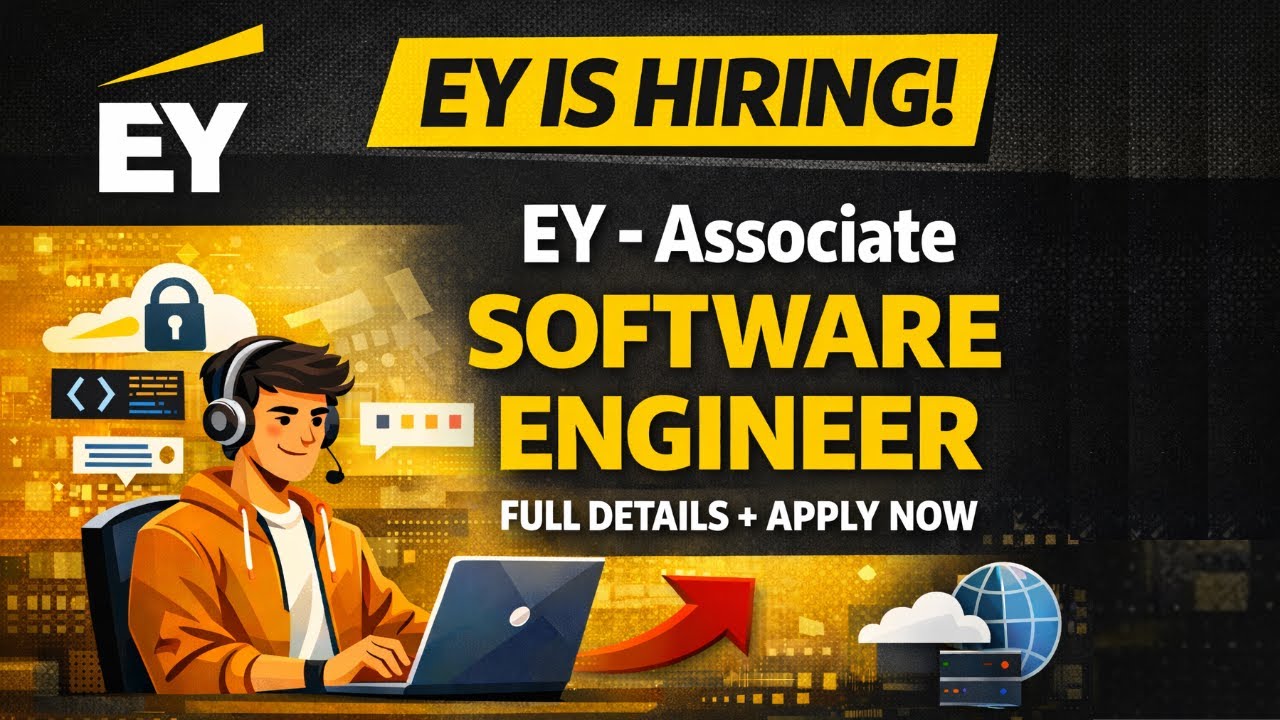EY DET Associate Software Engineer Hiring 2026 | Kolkata Fresher Jobs ...