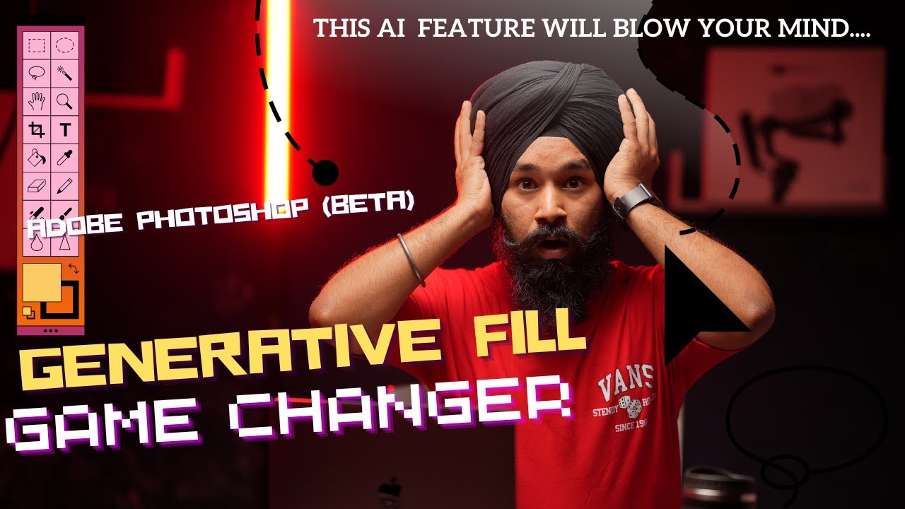 The generative fill photoshop You've Been Waiting For(hindi) |Adobe