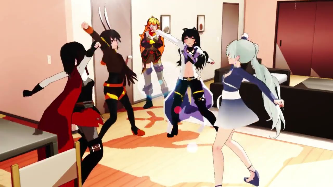 [MMD RWBY] What team RWB+V is up to