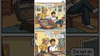 TRAVEL PLANNING #comics #shorts #viralshorts #comicstrips #travelplanning #tripplanning #funnycomic