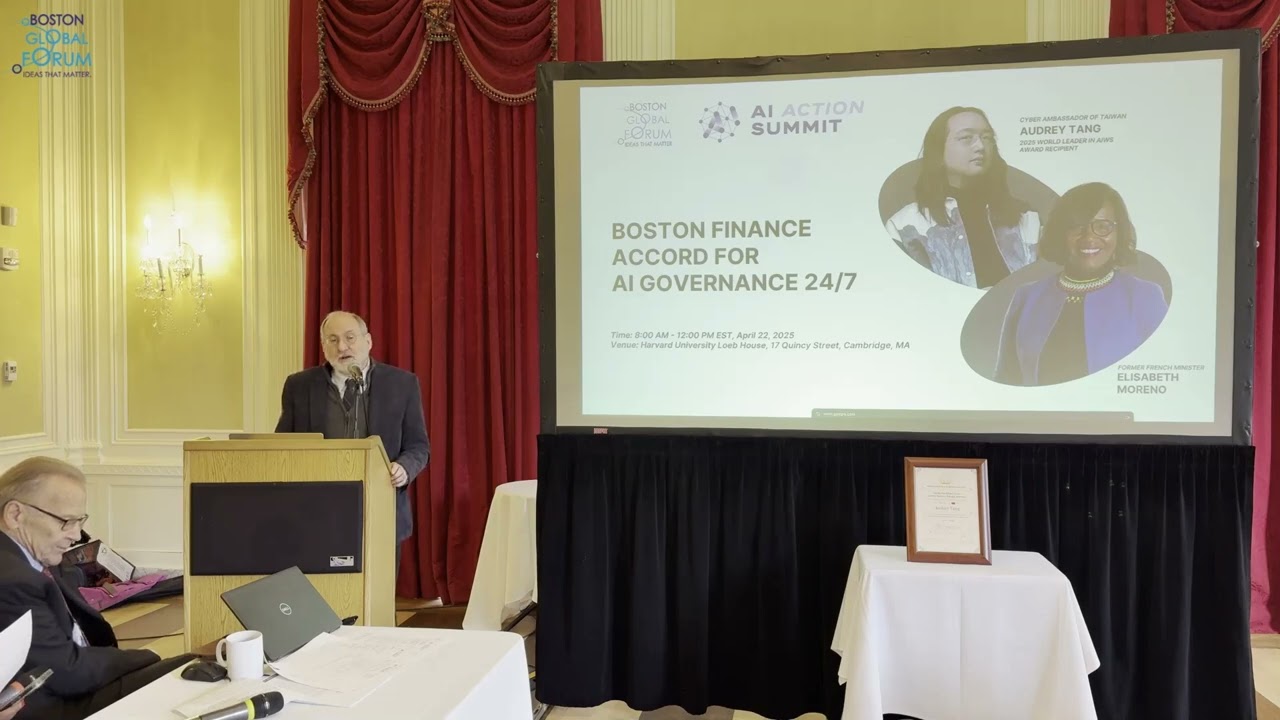 David Silbersweig | Boston Finance Accord Speech | BGF Conference, April 22, 2025