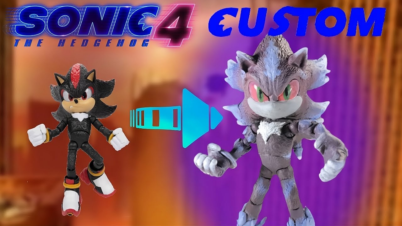 ФИГУРКА МЕФИЛЕСА ИЗ СОНИКА В ФИЛЬМЕ 4 | Jakks Pacific Custom