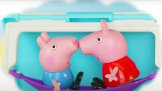 Peppa Pig Official Channel | Motorhome Camping Toy Play | Play-Doh Show Stop Motion