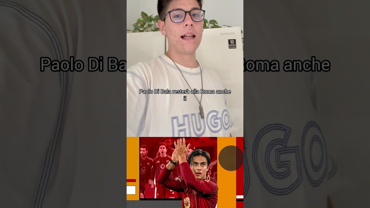 🟡🔴BREAKING! Paulo Dybala stays at Roma, he has renewed his contract!