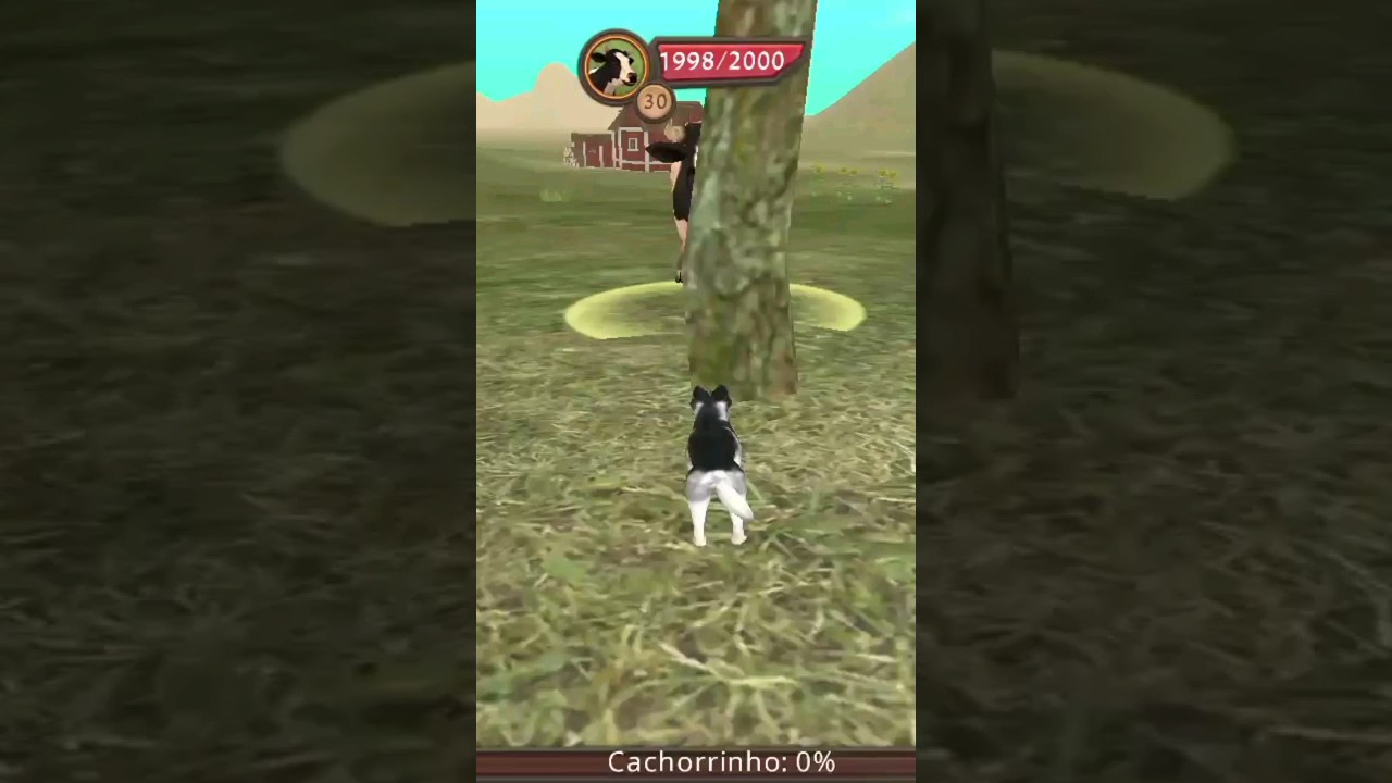 UM FILHOTE DE CACHORRO MATOU UMA VACA - Dog Sim