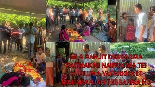 Mla Ranjit Debbarma Paithak Ni Nairuk Ma Tei Khuluma Yafarkha Lt Maharanjan Debbarma Tipra Motha