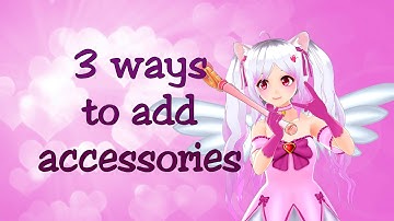 3 ways how to add accessories to VRoid VRM models in Unity