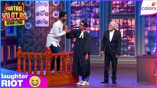 Khatra Khatra Khatra | Bharti &amp; Punit Pathak Sue Raghav Juyal In Court | Colors TV