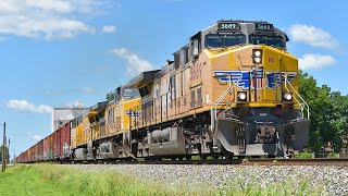 7/28/20 - CSX Q286 at Teutopolis, IL w/ Conrail Defect Detector