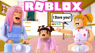 Titi Games & Goldie Play Truth or Dare in Bloxburg - Roblox Family