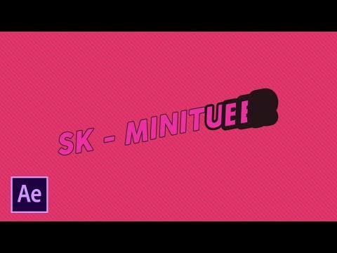 Text Animation | Bounce Effects in After Effects