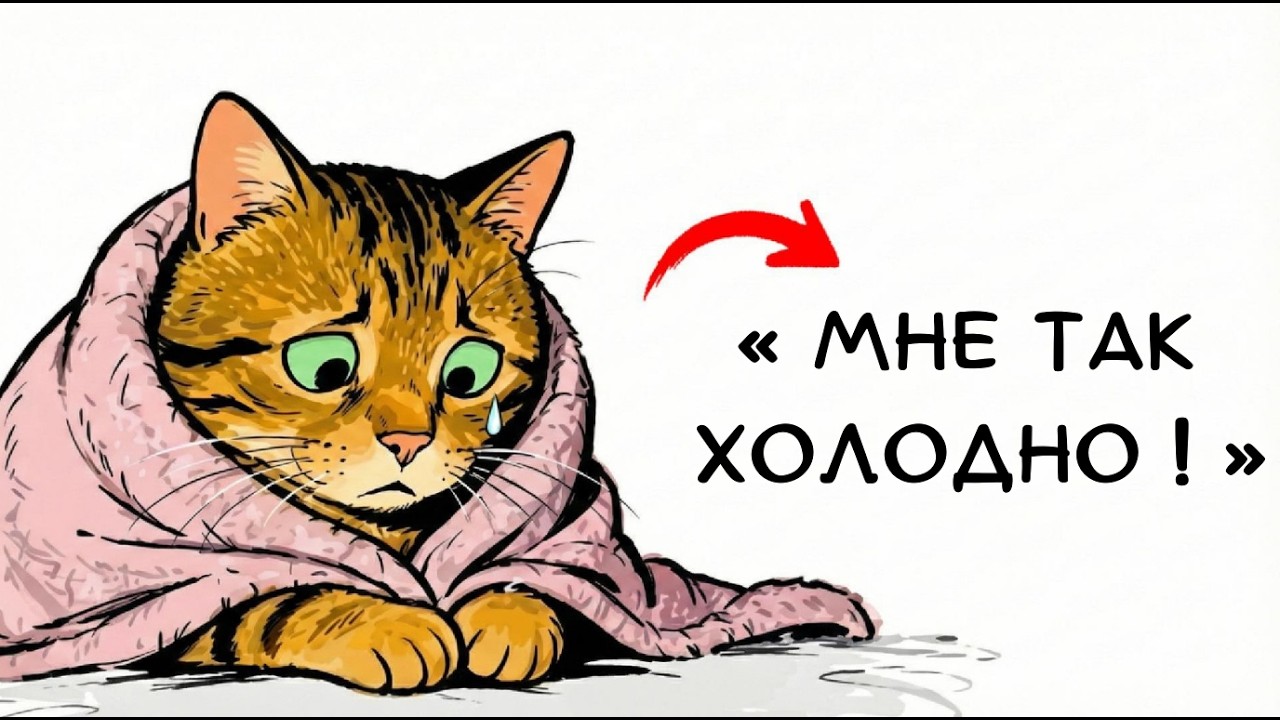 90% владельцев совершают ЭТИ зимние ошибки, и кошки молча страдают...