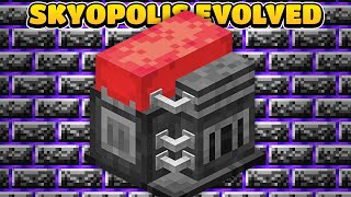 Minecraft Skyopolis Evolved #9 PRESSURE Crafting & Tier 5 Machines [Modded 1.21.1 Questing Skyblock]