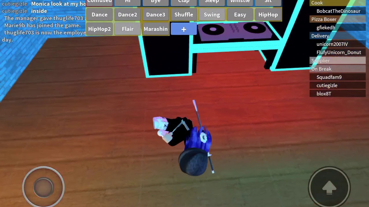 More Dancing At Work At The Pizza Place Roblox Youtube - roblox work at a pizza place dances