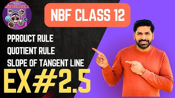 12TH CLASS MATH NBF EX#2.5 | CH#2 LIMITS, CONTINUITY AND DERIVATIVES | 12TH NEW BOOK 2025 FBISE