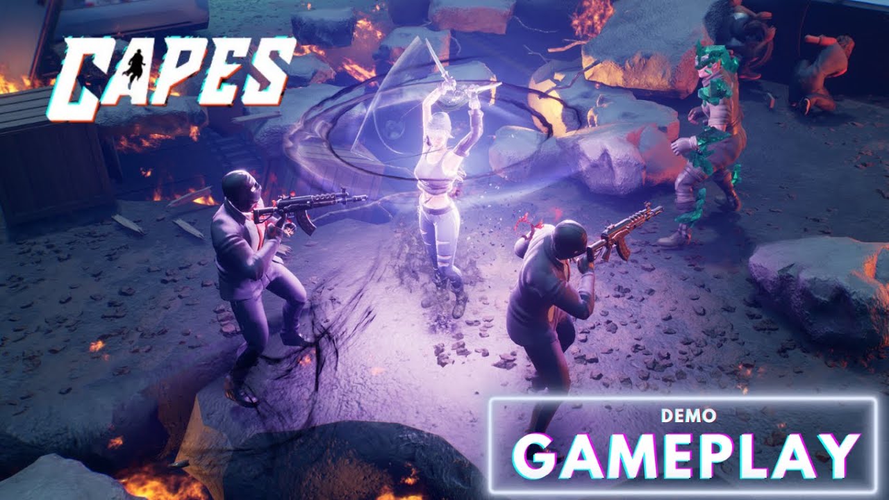 CAPES | 30+ Mins Gameplay | Turn-Based XCOM Like