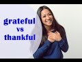 #047: gratefulとthankful／「生前退位する」は英語で？（ボキャビル・カレッジ・第47回）
