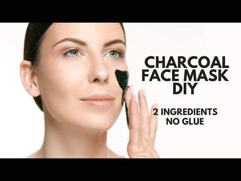 Activated Charcoal Face Mask DIY(Just 2 Ingredients)