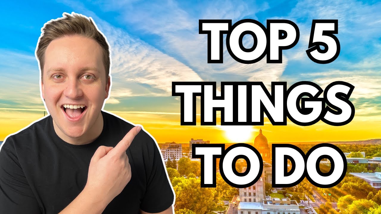 Must-Do Activities in Boise Idaho! - YouTube