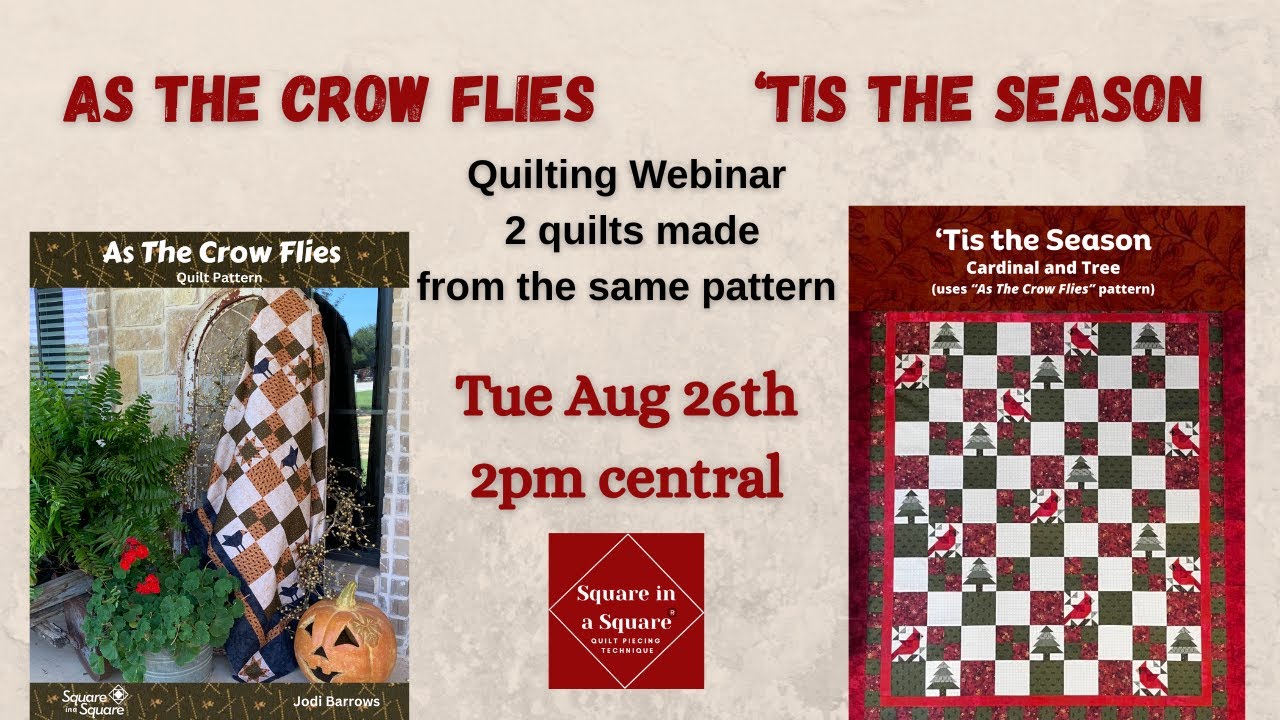 As the Crow Flies & 'Tis the Season