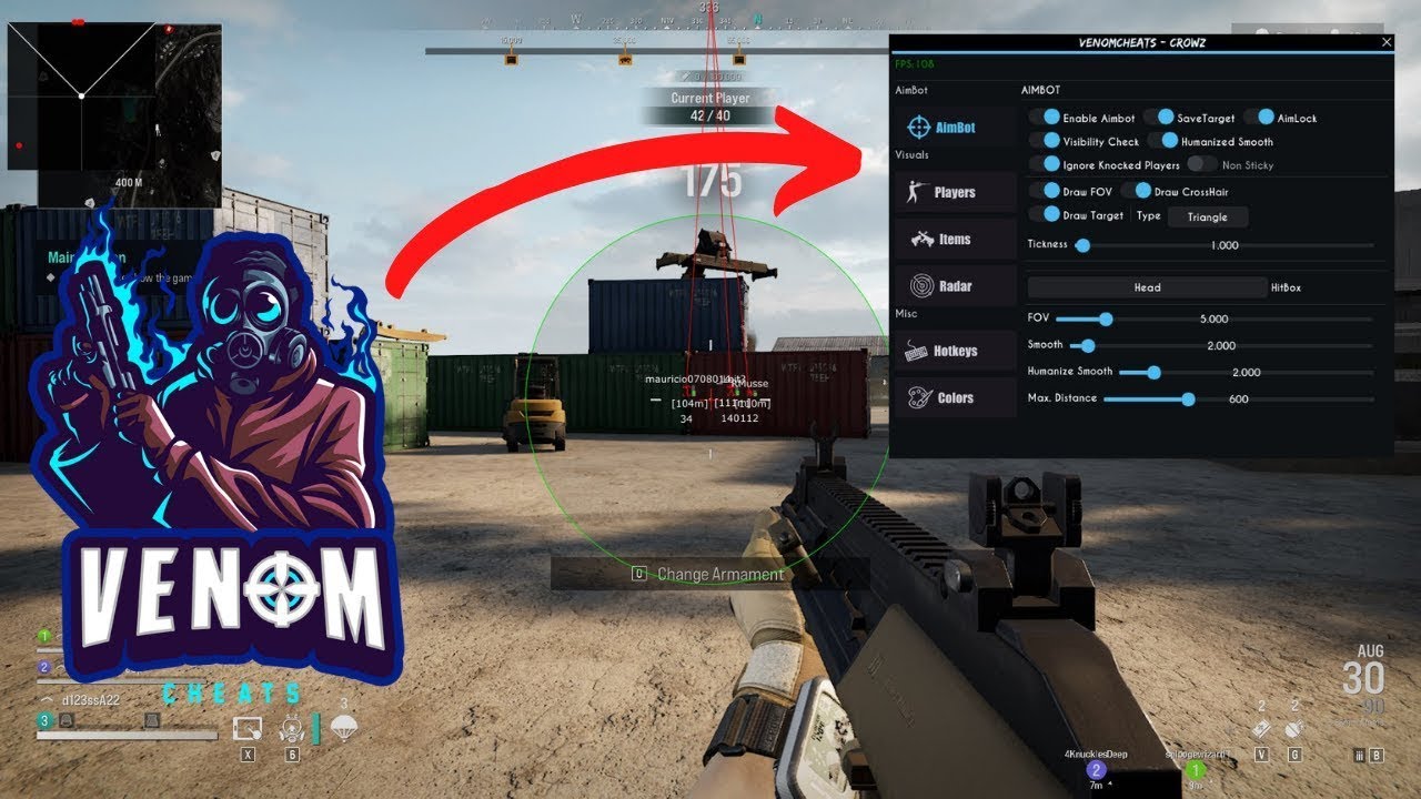 CROWZ Gameplay with VenomCheats! Cheat/Hack | Free Download