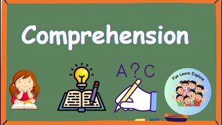 Introduction to Comprehension | EASY READING COMPREHENSION FOR KIDS | Q and A | Fun Learn Explore