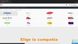 Cómo hacer una recarga desde la plataforma web - siprel.mx screenshot 3