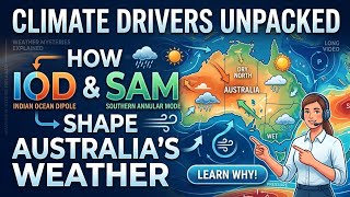 Climate Drivers Unpacked: How the Indian Ocean Dipole & SAM Shape Australia’s Weather