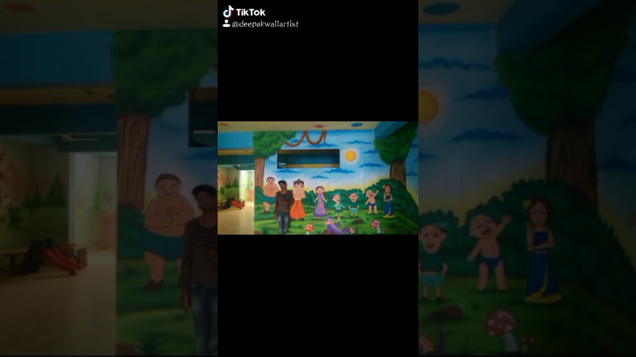 Play school franchise painting work contact me any play school daycare kids room