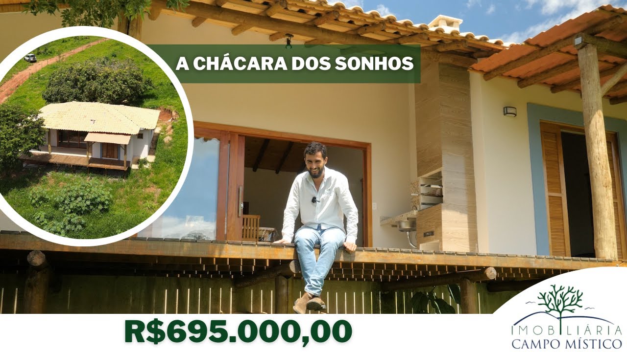 A CHÁCARA DOS SEUS SONHOS ESTÁ A VENDA NO SUL DE MINAS